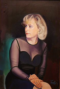 Denise, the Artist's Wife - 52 x 76 cm