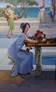 5 - Secret Dreams Oil on Canvas 50 x 70cm by Frank Perkins